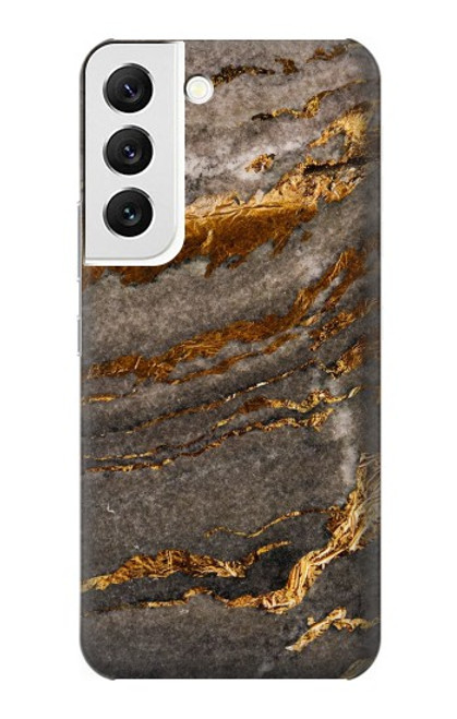 W3886 Gray Marble Rock Hard Case and Leather Flip Case For Samsung Galaxy S22