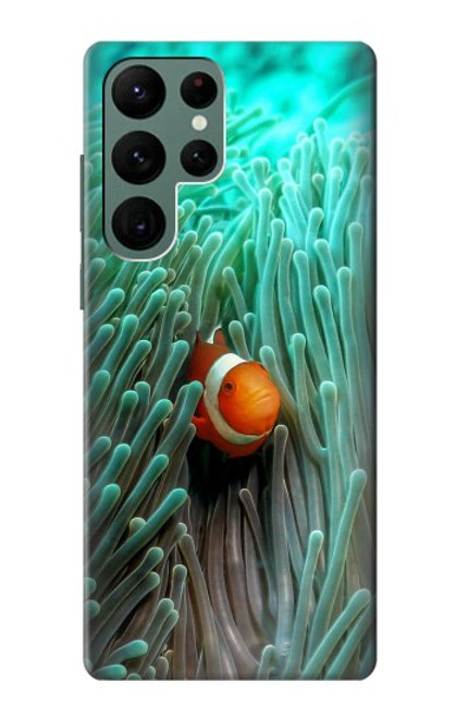 W3893 Ocellaris clownfish Hard Case and Leather Flip Case For Samsung Galaxy S22 Ultra