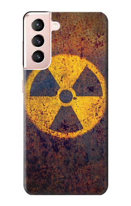 W3892 Nuclear Hazard Hard Case and Leather Flip Case For Samsung Galaxy S21 5G