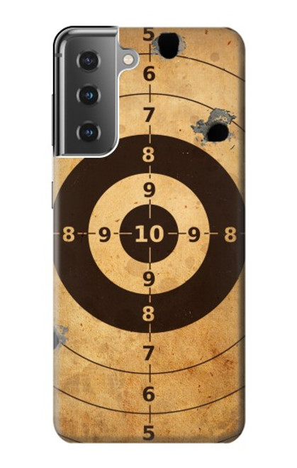 W3894 Paper Gun Shooting Target Hard Case and Leather Flip Case For Samsung Galaxy S21 Plus 5G, Galaxy S21+ 5G