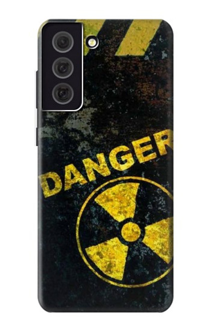 W3891 Nuclear Hazard Danger Hard Case and Leather Flip Case For Samsung Galaxy S21 FE 5G