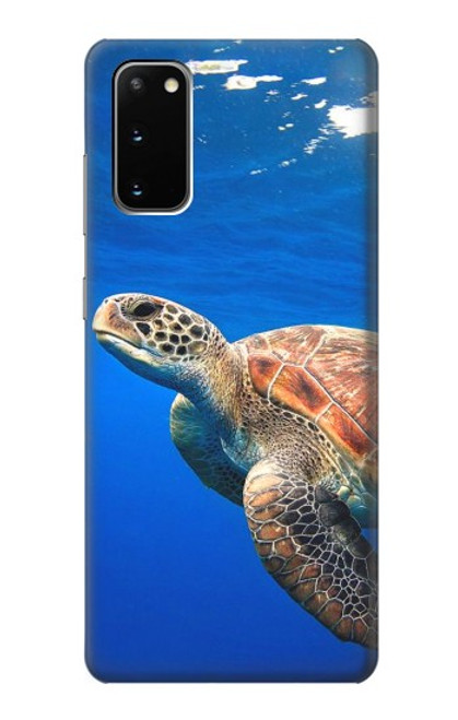 W3898 Sea Turtle Hard Case and Leather Flip Case For Samsung Galaxy S20