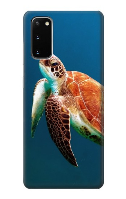 W3899 Sea Turtle Hard Case and Leather Flip Case For Samsung Galaxy S20