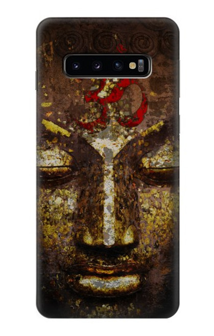 W3874 Buddha Face Ohm Symbol Hard Case and Leather Flip Case For Samsung Galaxy S10