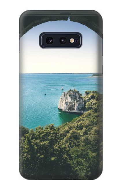 W3865 Europe Duino Beach Italy Hard Case and Leather Flip Case For Samsung Galaxy S10e