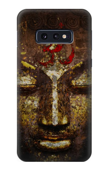 W3874 Buddha Face Ohm Symbol Hard Case and Leather Flip Case For Samsung Galaxy S10e