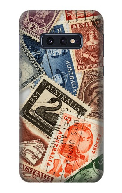 W3900 Stamps Hard Case and Leather Flip Case For Samsung Galaxy S10e