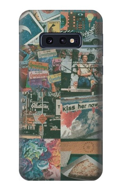 W3909 Vintage Poster Hard Case and Leather Flip Case For Samsung Galaxy S10e