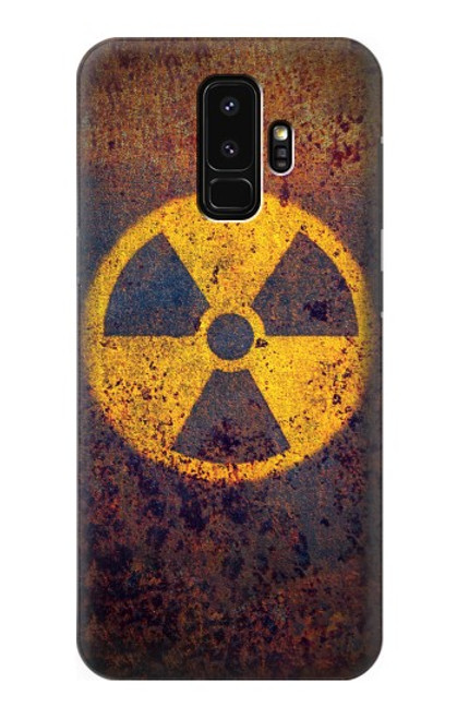 W3892 Nuclear Hazard Hard Case and Leather Flip Case For Samsung Galaxy S9 Plus