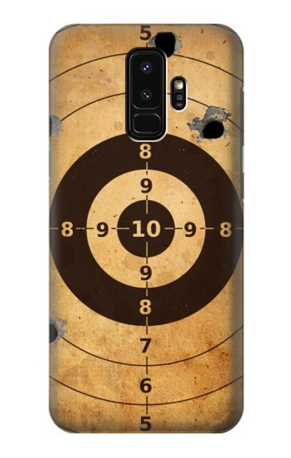 W3894 Paper Gun Shooting Target Hard Case and Leather Flip Case For Samsung Galaxy S9 Plus