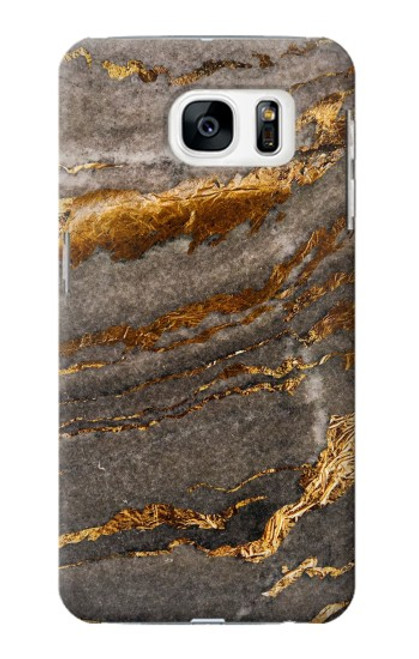 W3886 Gray Marble Rock Hard Case and Leather Flip Case For Samsung Galaxy S7