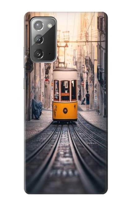 W3867 Trams in Lisbon Hard Case and Leather Flip Case For Samsung Galaxy Note 20