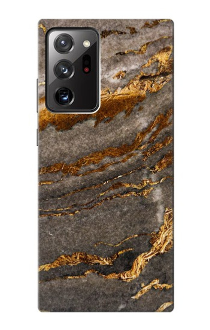 W3886 Gray Marble Rock Hard Case and Leather Flip Case For Samsung Galaxy Note 20 Ultra, Ultra 5G