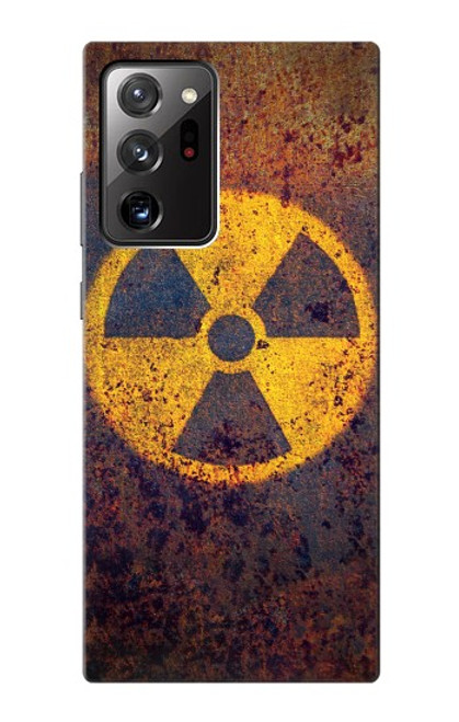 W3892 Nuclear Hazard Hard Case and Leather Flip Case For Samsung Galaxy Note 20 Ultra, Ultra 5G