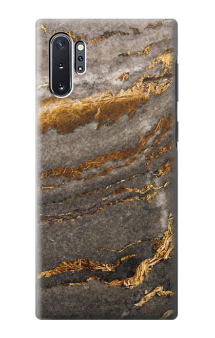 W3886 Gray Marble Rock Hard Case and Leather Flip Case For Samsung Galaxy Note 10 Plus