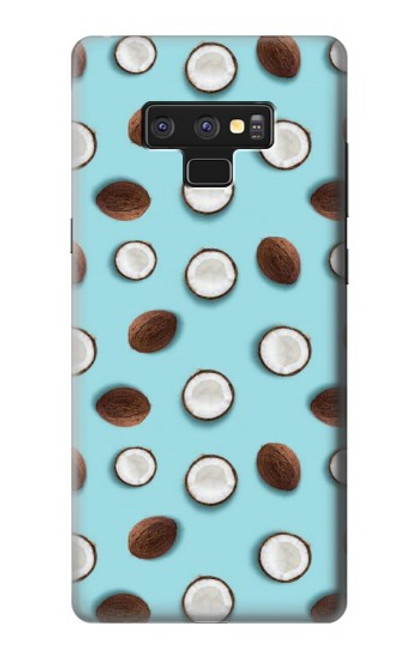 W3860 Coconut Dot Pattern Hard Case and Leather Flip Case For Note 9 Samsung Galaxy Note9