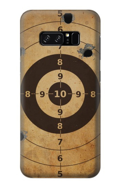W3894 Paper Gun Shooting Target Hard Case and Leather Flip Case For Note 8 Samsung Galaxy Note8