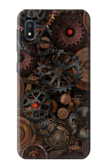 W3884 Steampunk Mechanical Gears Hard Case and Leather Flip Case For Samsung Galaxy A10e