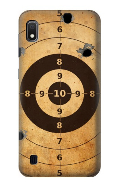 W3894 Paper Gun Shooting Target Hard Case and Leather Flip Case For Samsung Galaxy A10