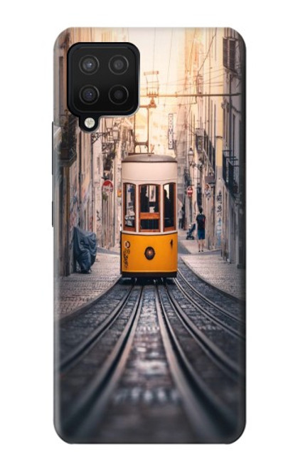W3867 Trams in Lisbon Hard Case and Leather Flip Case For Samsung Galaxy A12