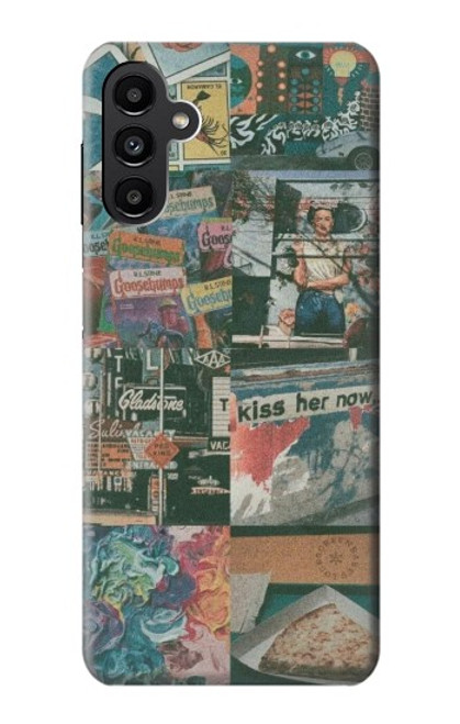 W3909 Vintage Poster Hard Case and Leather Flip Case For Samsung Galaxy A13 5G