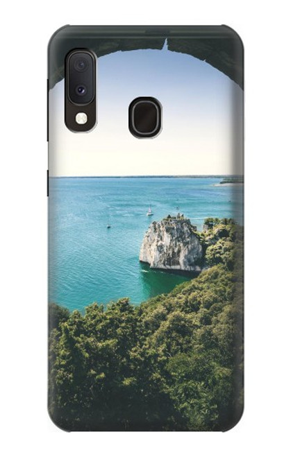 W3865 Europe Duino Beach Italy Hard Case and Leather Flip Case For Samsung Galaxy A20e