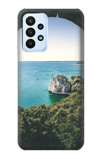 W3865 Europe Duino Beach Italy Hard Case and Leather Flip Case For Samsung Galaxy A23