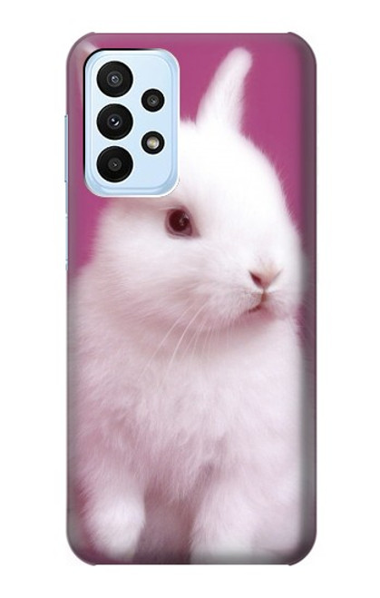 W3870 Cute Baby Bunny Hard Case and Leather Flip Case For Samsung Galaxy A23