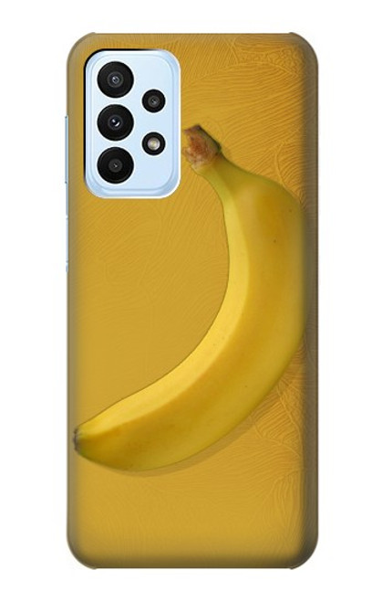 W3872 Banana Hard Case and Leather Flip Case For Samsung Galaxy A23