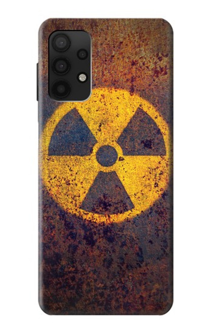 W3892 Nuclear Hazard Hard Case and Leather Flip Case For Samsung Galaxy A32 4G