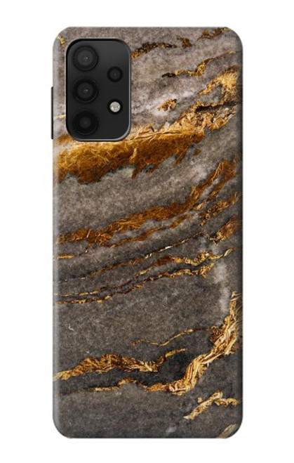 W3886 Gray Marble Rock Hard Case and Leather Flip Case For Samsung Galaxy A32 5G