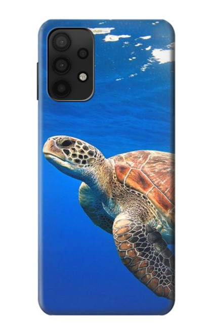 W3898 Sea Turtle Hard Case and Leather Flip Case For Samsung Galaxy A32 5G