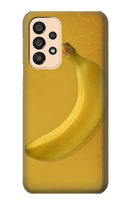 W3872 Banana Hard Case and Leather Flip Case For Samsung Galaxy A33 5G