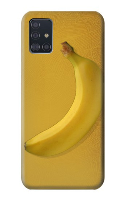 W3872 Banana Hard Case and Leather Flip Case For Samsung Galaxy A51 5G