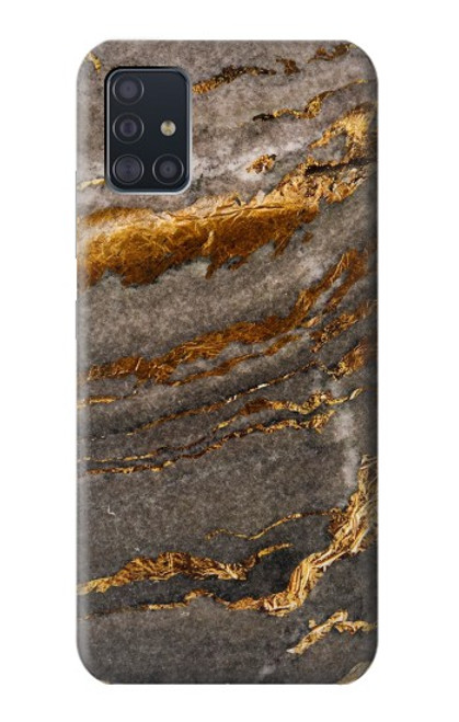 W3886 Gray Marble Rock Hard Case and Leather Flip Case For Samsung Galaxy A51 5G