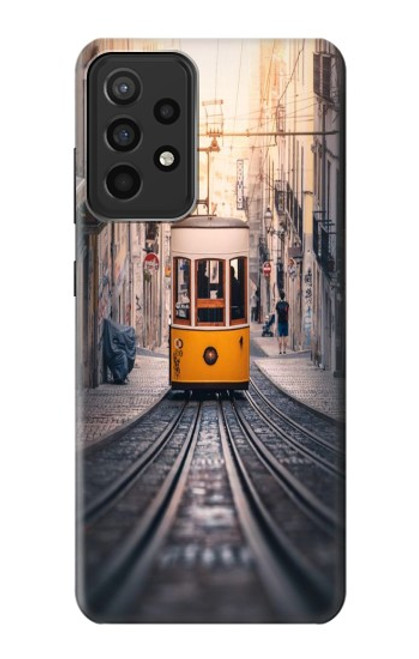 W3867 Trams in Lisbon Hard Case and Leather Flip Case For Samsung Galaxy A52s 5G