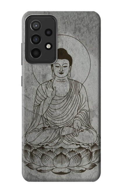 W3873 Buddha Line Art Hard Case and Leather Flip Case For Samsung Galaxy A52s 5G