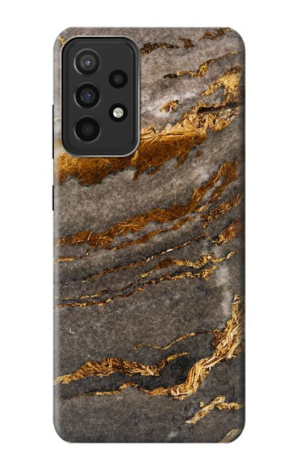 W3886 Gray Marble Rock Hard Case and Leather Flip Case For Samsung Galaxy A52s 5G