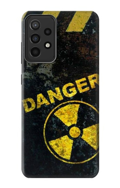 W3891 Nuclear Hazard Danger Hard Case and Leather Flip Case For Samsung Galaxy A52s 5G