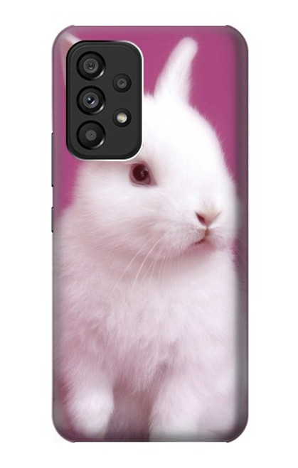 W3870 Cute Baby Bunny Hard Case and Leather Flip Case For Samsung Galaxy A53 5G