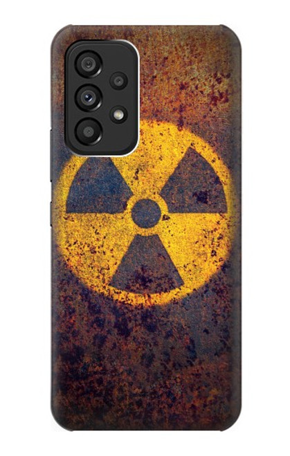 W3892 Nuclear Hazard Hard Case and Leather Flip Case For Samsung Galaxy A53 5G