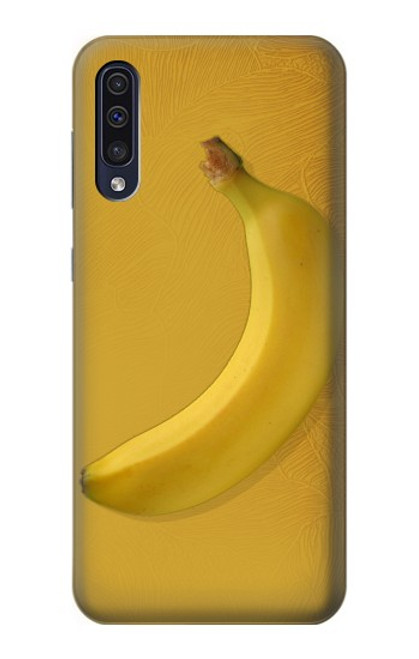 W3872 Banana Hard Case and Leather Flip Case For Samsung Galaxy A70
