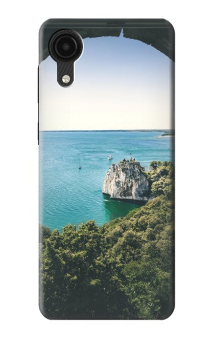 W3865 Europe Duino Beach Italy Hard Case and Leather Flip Case For Samsung Galaxy A03 Core