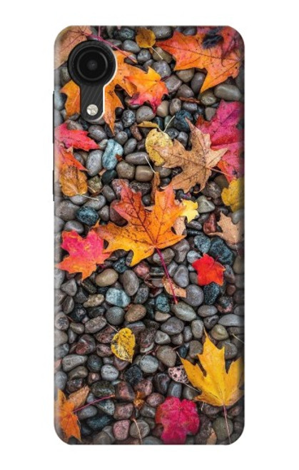 W3889 Maple Leaf Hard Case and Leather Flip Case For Samsung Galaxy A03 Core