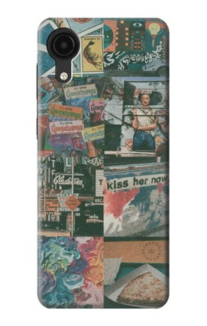 W3909 Vintage Poster Hard Case and Leather Flip Case For Samsung Galaxy A03 Core