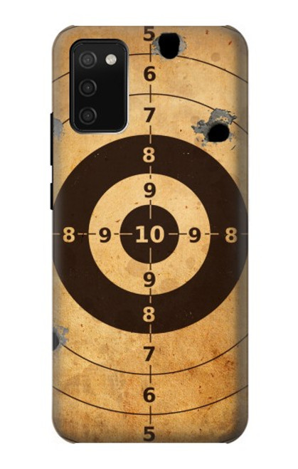 W3894 Paper Gun Shooting Target Hard Case and Leather Flip Case For Samsung Galaxy A02s, Galaxy M02s  (NOT FIT with Galaxy A02s Verizon SM-A025V)