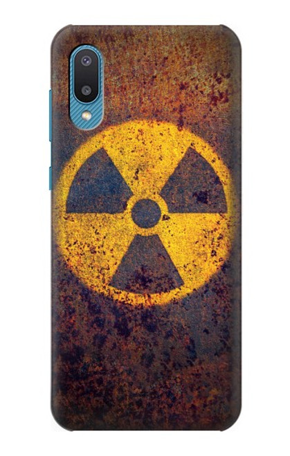 W3892 Nuclear Hazard Hard Case and Leather Flip Case For Samsung Galaxy A04, Galaxy A02, M02