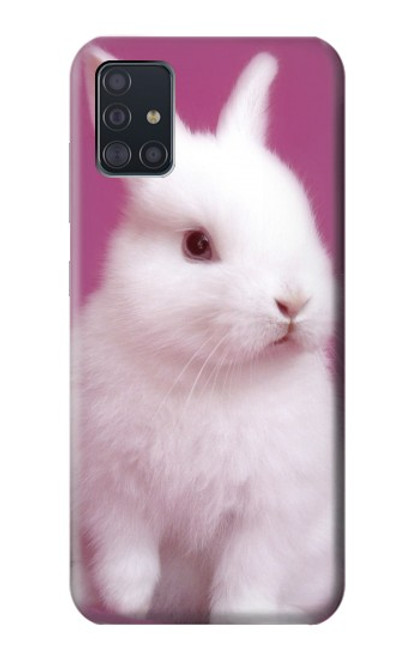 W3870 Cute Baby Bunny Hard Case and Leather Flip Case For Samsung Galaxy A51