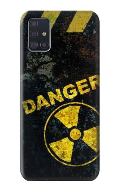 W3891 Nuclear Hazard Danger Hard Case and Leather Flip Case For Samsung Galaxy A51