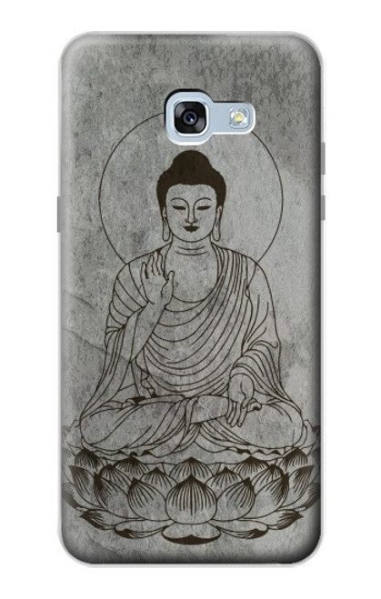 W3873 Buddha Line Art Hard Case and Leather Flip Case For Samsung Galaxy A5 (2017)